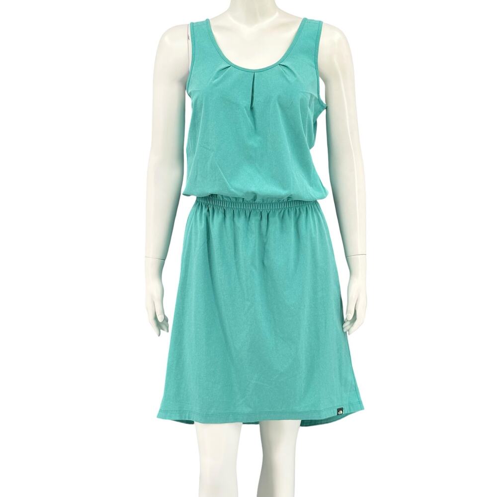 The North Face Dress Womens 6 Taggart Jaiden Green Sleeveless Outdoors Athletic